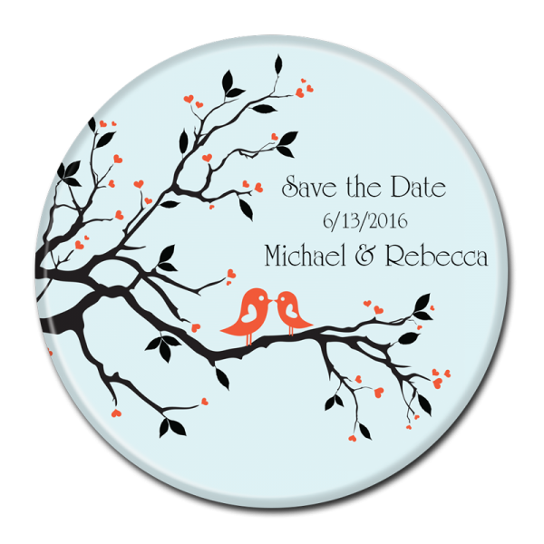 SAVE THE DATE BUTTON - 341