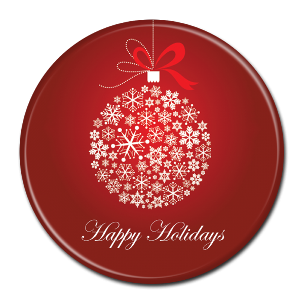 CHRISTMAS BUTTON -  376