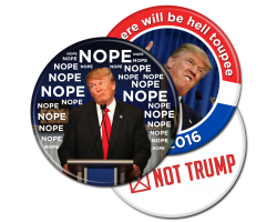 Anti Trump Buttons