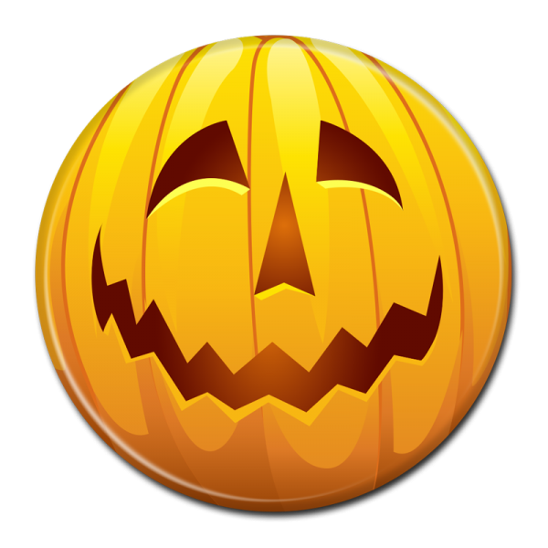 HALLOWEEN BUTTON -  718