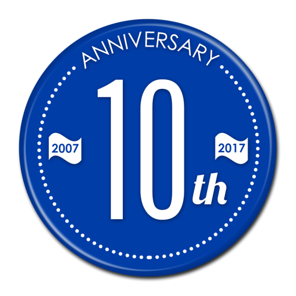 ANNIVERSARY BUTTON - 300