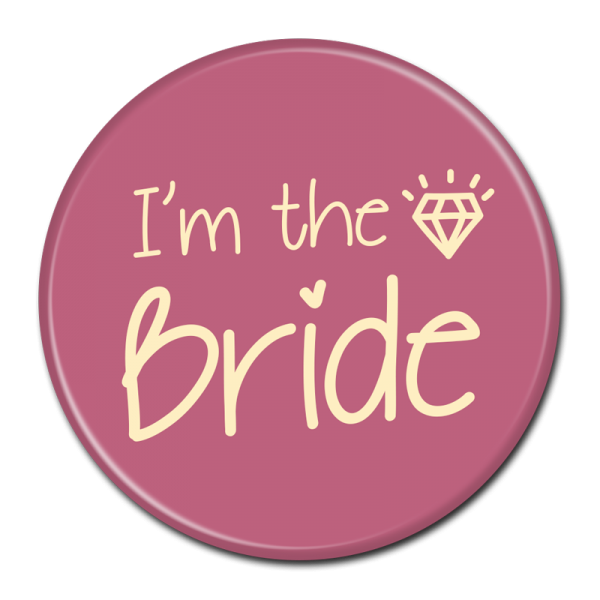 Bride Buttons - I'm The Bride