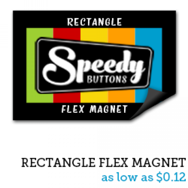 RECTANGLE Flexible Magnets