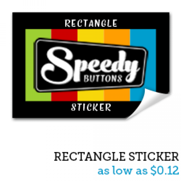 RECTANGLE Premium Stickers