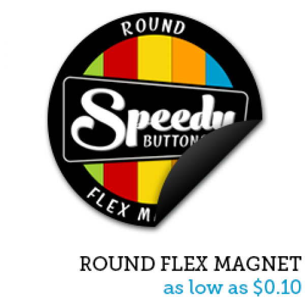 ROUND Flexible Magnets