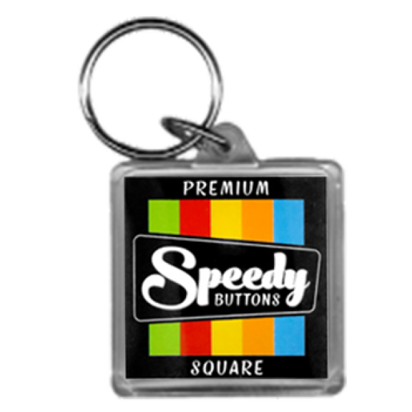 SQUARE Acrylic Key Chains