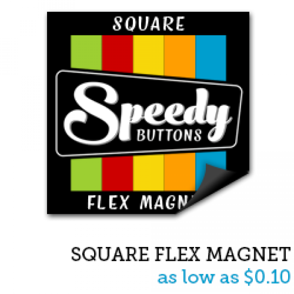 SQUARE Flexible Magnets